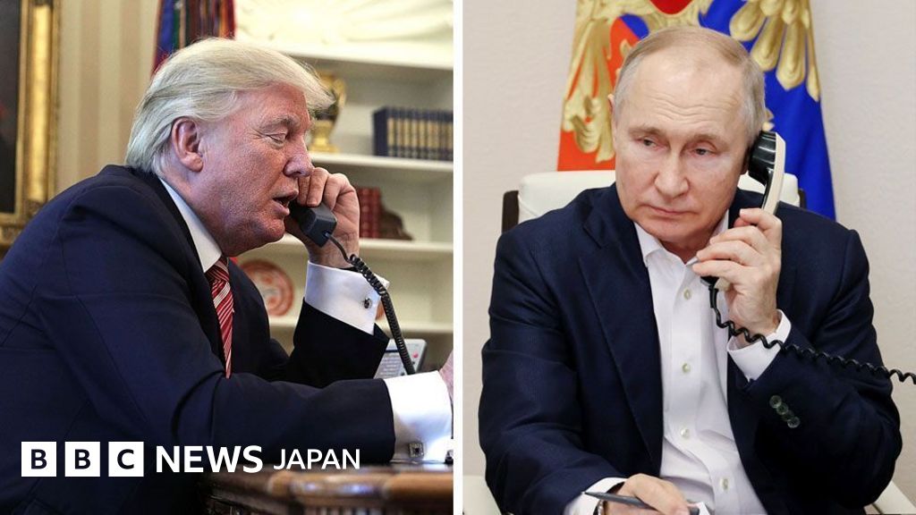 トランプ氏、プーチン氏とハンガリーでの会談で合意　ウクライナ和平への「非常に生産的な」電話協議で - BBCニュース
