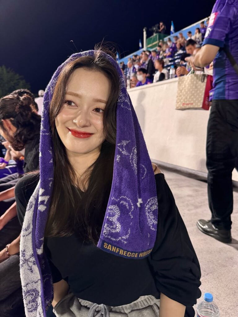 「推しのゴールはもう絶叫もん 。」あの大人気モデルがサッカー観戦へ！！ | 話題の投稿 | スポーツブル (スポブル)