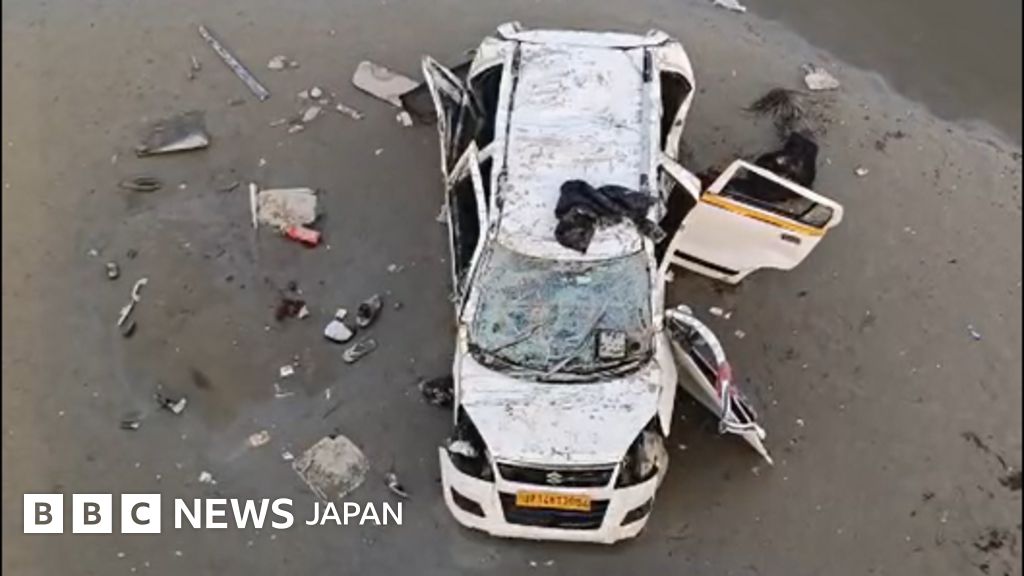 インドで車が未完成の橋から落下、3人死亡　グーグルマップに責任を問えるのか - BBCニュース
