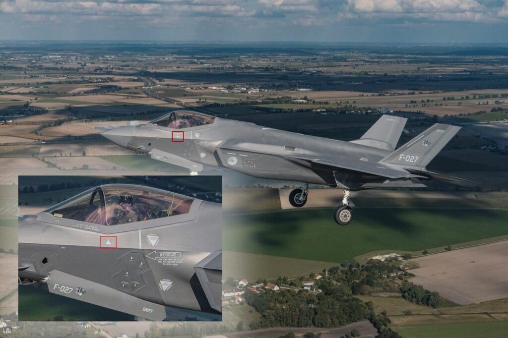 王立オランダ空軍F-35A Lightning IIは、9月10日にポーランドの空域で撃downされた可能性が高いロシアのシャヘドドローンのマーキングを示しました。