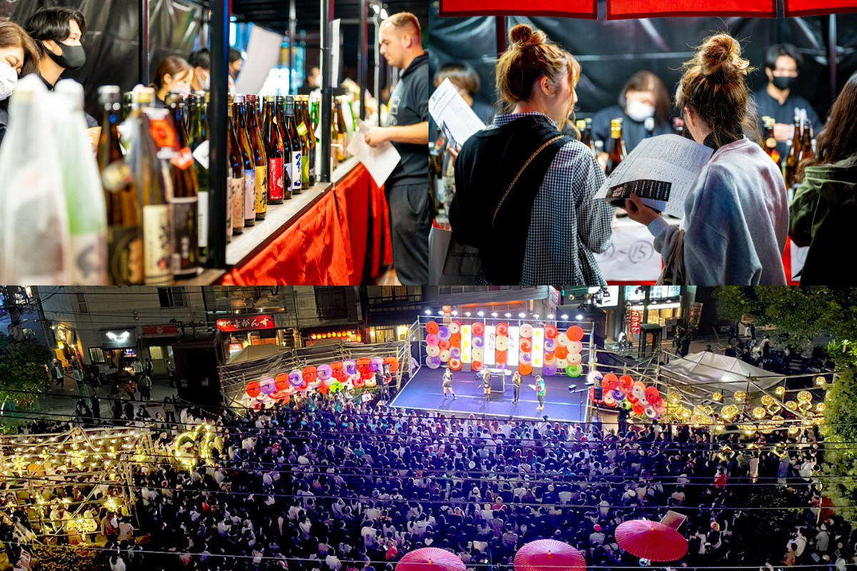 新天地公園で日本酒祭・ビアガーデン！広島ナイトフェス3日間開催