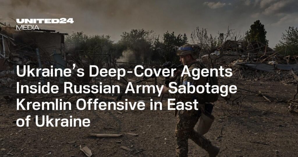 ロシア軍内部のウクライナの秘密工作員がウクライナ東部のクレムリン攻撃を妨害