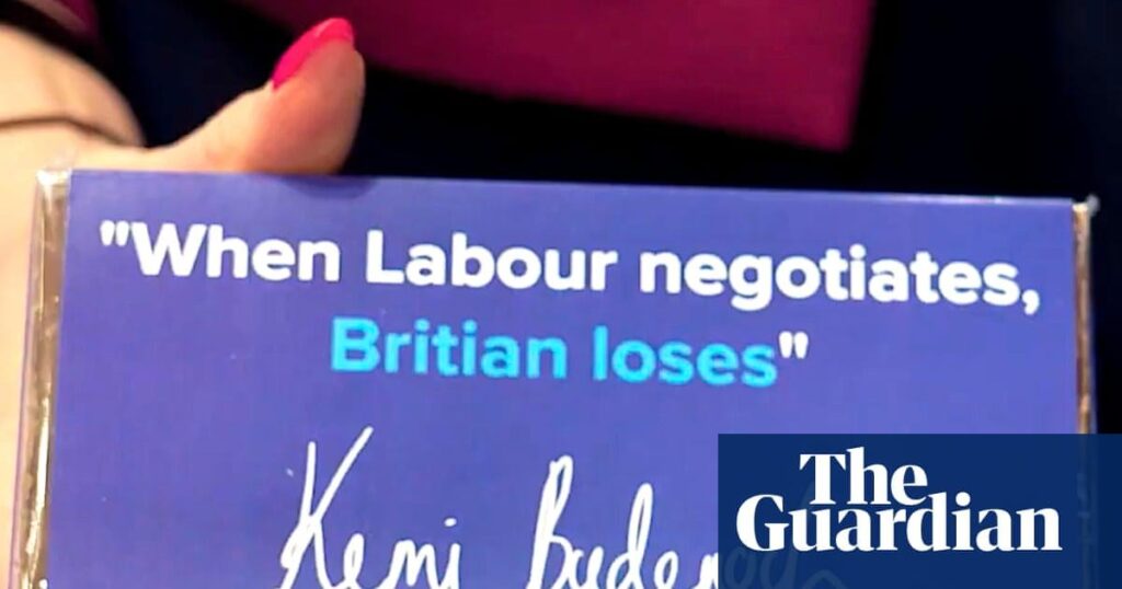 トーリーは、会議のチョコレートにイギリスを間違えた後、ローバーを設定しました