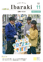 紙面イメージ(広報いばらき 2025年11月号)