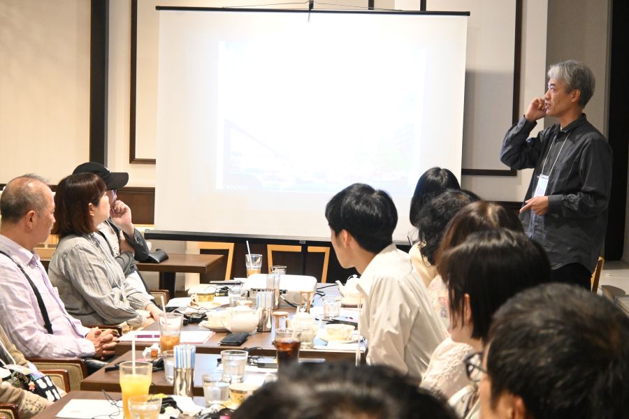 「サロン ド テ ヴォーリズ」での座学パートも（10月20日／大丸心斎橋店本館）