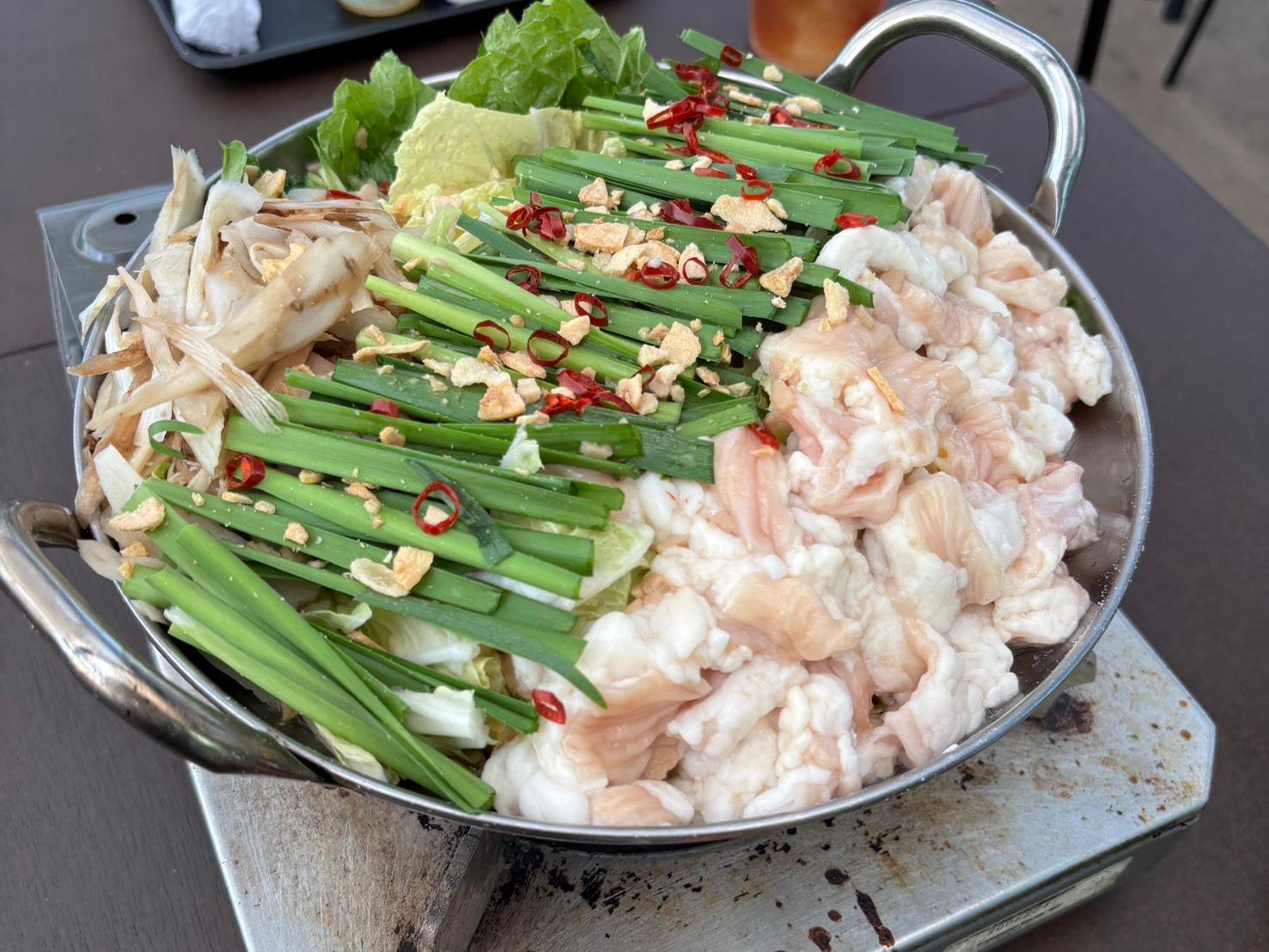 もつ鍋コース 1人3,980円（税込）