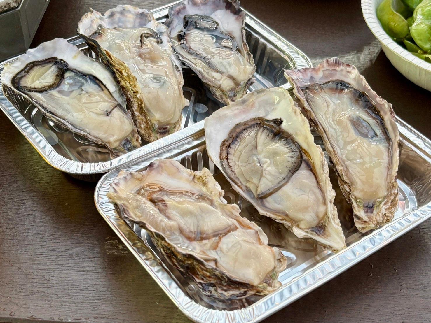 香ばしさと濃厚さが際立つ、焼き牡蠣