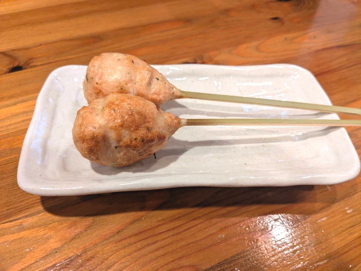 「つくね（チーズ）」1本190円（税込）