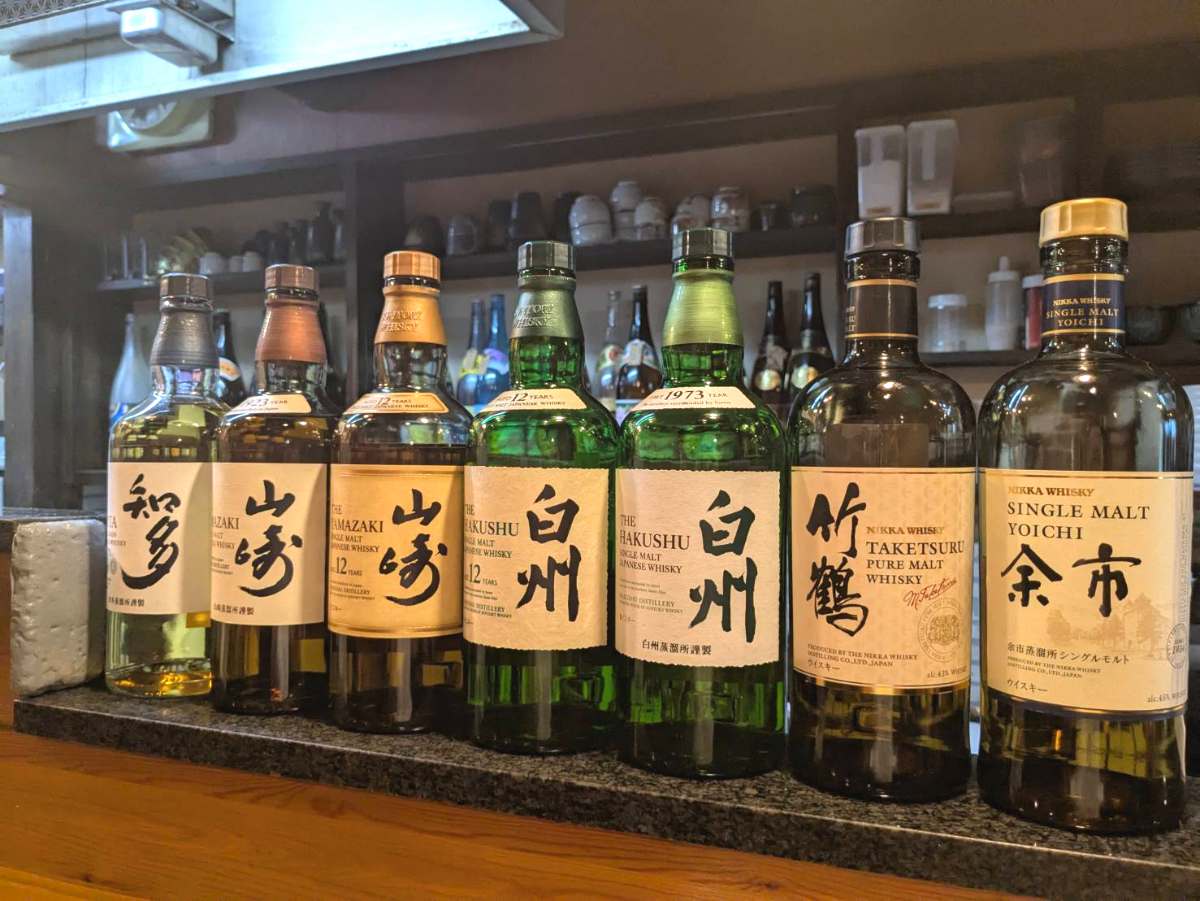 メニューにのってない珍しいお酒も多数取り揃えています