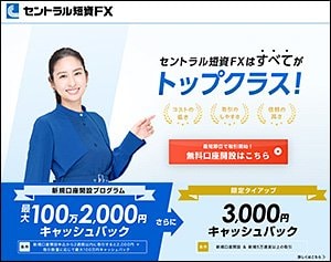 セントラル短資ＦＸ「ＦＸダイレクトプラス」の公式サイトはこちら！
