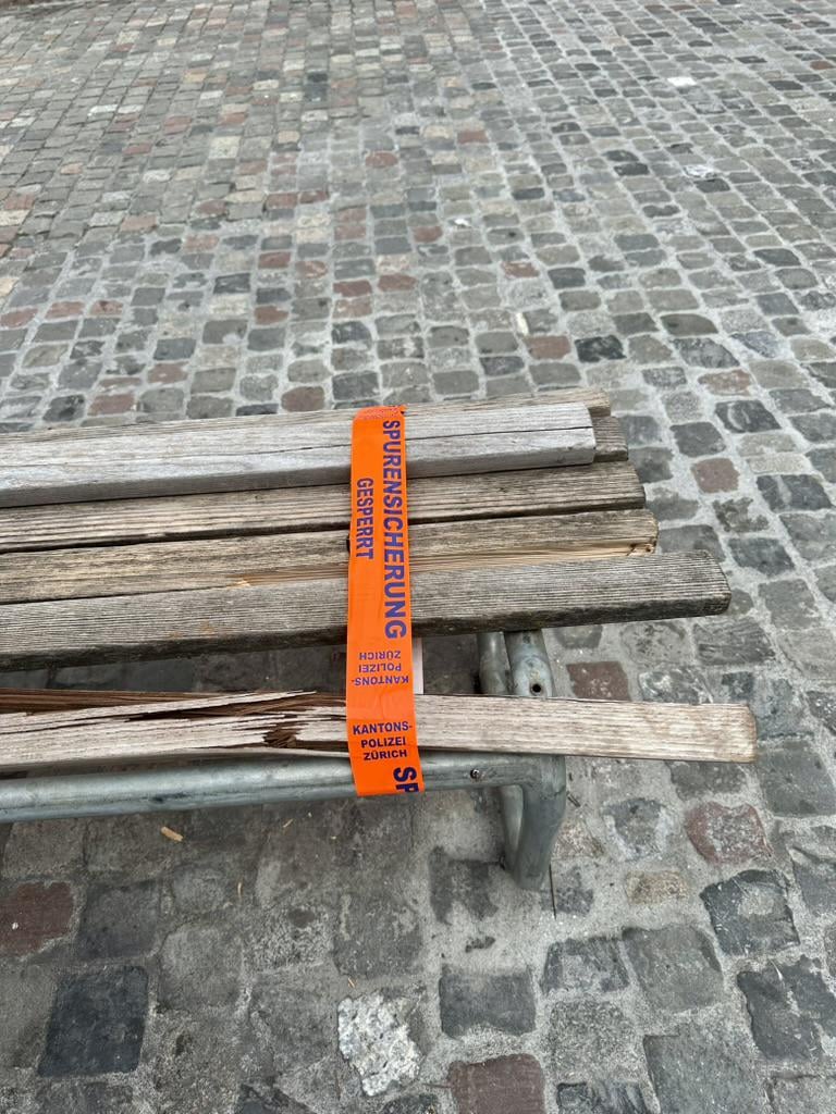 典型的なスイスの犯罪現場