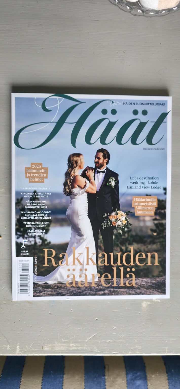 私はフィンランドの雑誌に掲載され、共有するように感じました😊