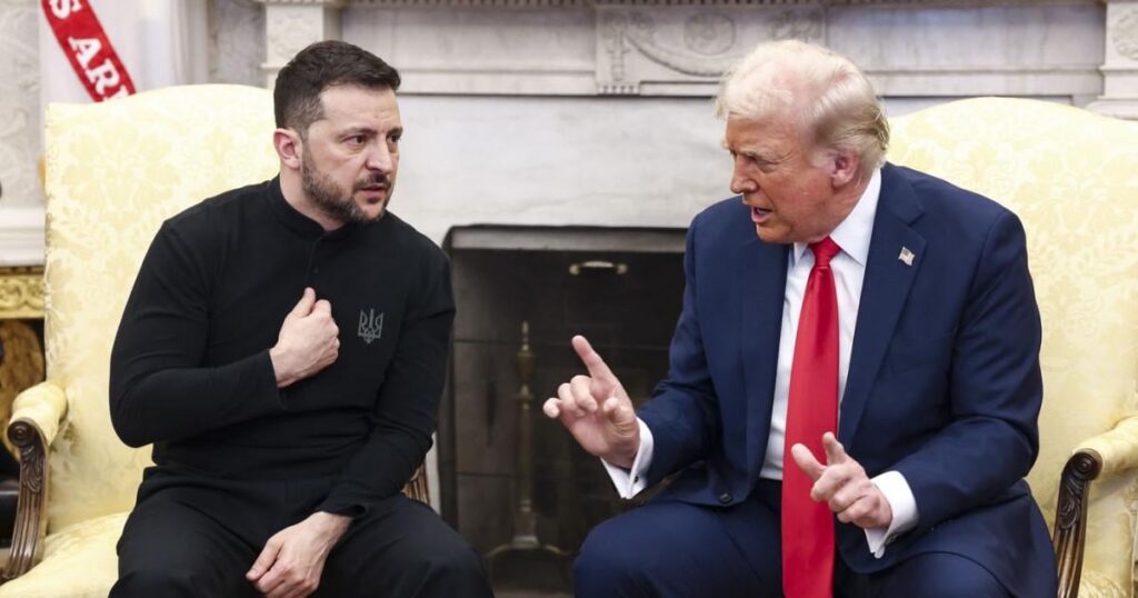 ドナルド・トランプ大統領、ヴォロディミル・ゼレンスキー大統領にウラジーミル・プーチン大統領の条件を受け入れるよう要請、さもなければロシアがウクライナを「破壊する可能性がある」（FT）