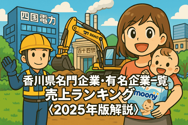 香川県名門企業・有名企業一覧　売上ランキング〈2025年版解説〉