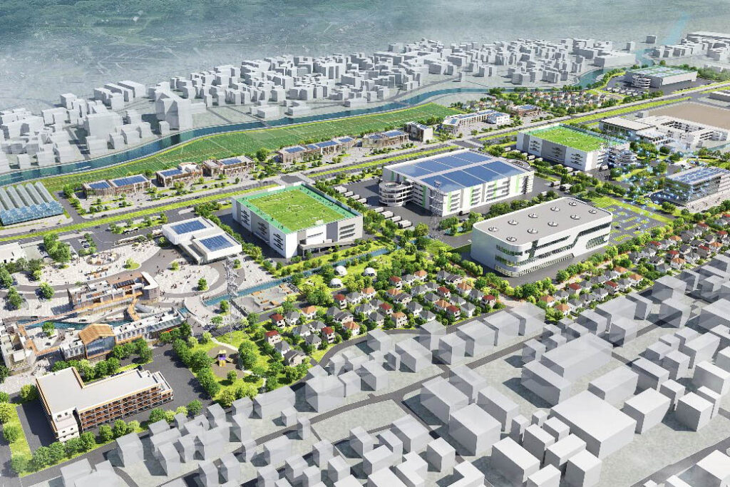 福岡・粕屋町に新たな街　賑わい施設・商業・住宅・産業・農業を融合 - Impress Watch