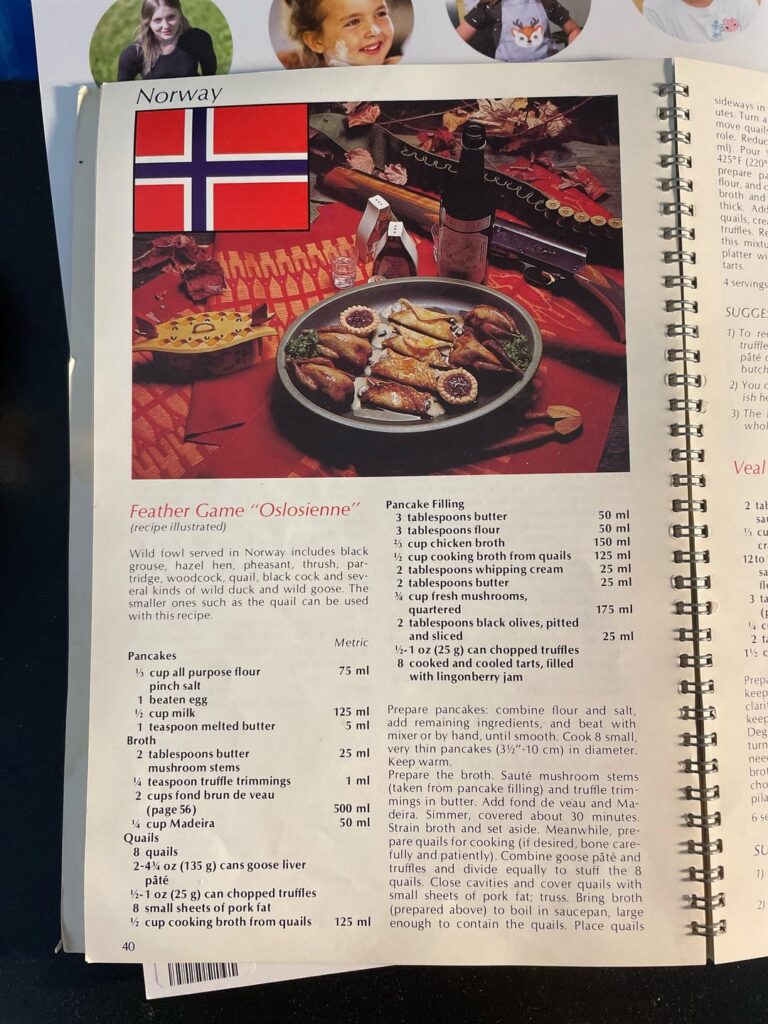これらの料理はあなたにとってノルウェー語のように見えますか？