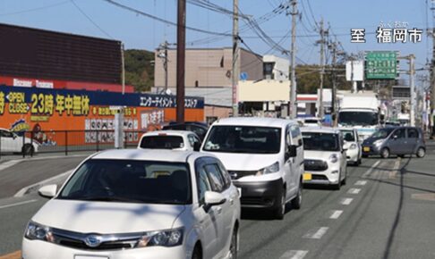 「国道3号広川八女バイパス」11.4kmバイパス 本格的な測量着手へ 3月10日に中心杭打ち式