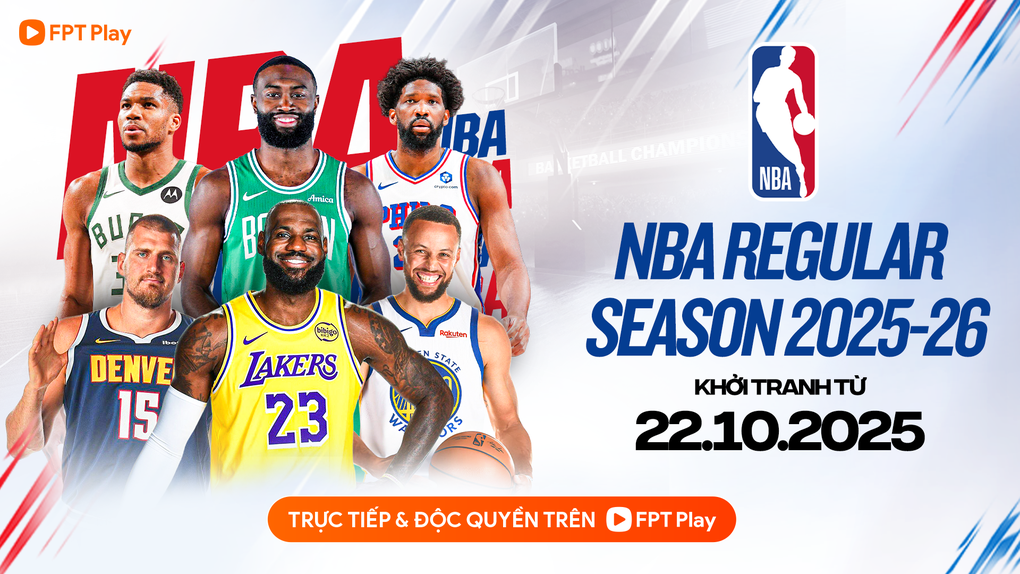 FPT Play nắm bản quyền giải bóng rổ nhà nghề Mỹ: Cuộc đua tranh đỉnh cao chính thức trở lại - 1