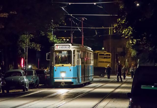 この路面電車は何の映画に登場しましたか?