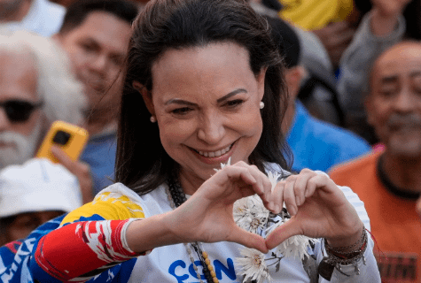 マリア・コリーナ・マチャド氏がノーベル平和賞を受賞