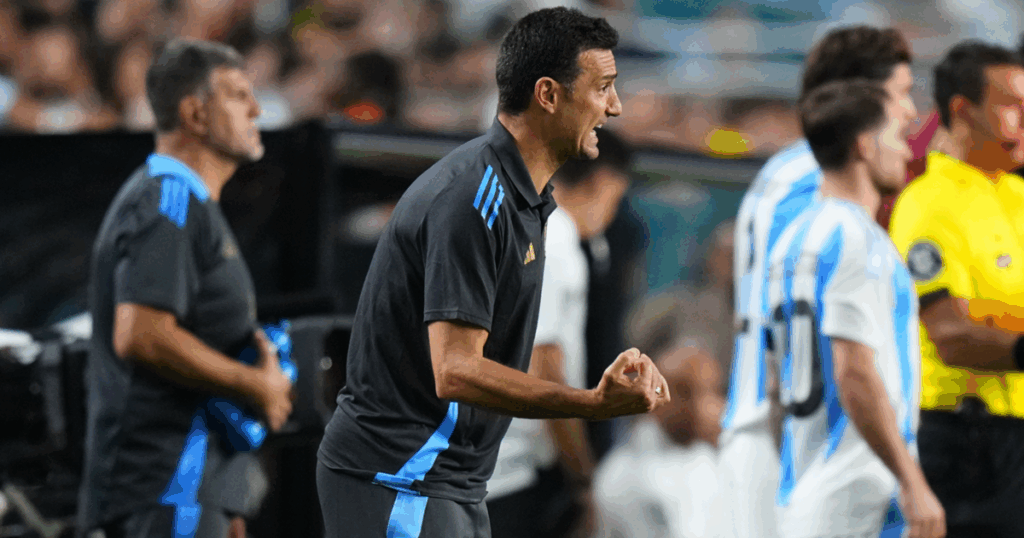 Scaloni urges Argentina debutants to put him 'in trouble' ahead of World Cup selection