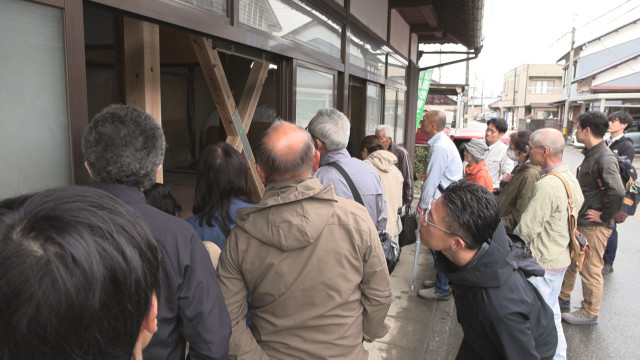 「耐震改修を検討して」 大規模地震に備えて木造住宅の耐震工事現場を見学 行政の補助もうまく活用を
