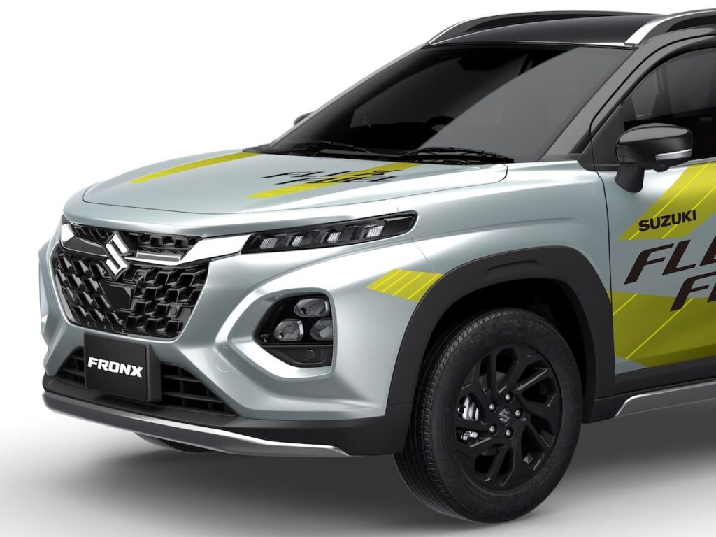 鮮やかなライト・グリーン＆シルバーのスズキ・フロンクスが登場！　インドを初めとする世界が先だが日本市場にも導入の可能性が | ENGINE (エンジン) |クルマ、時計、ファッション、男のライフスタイルメディア