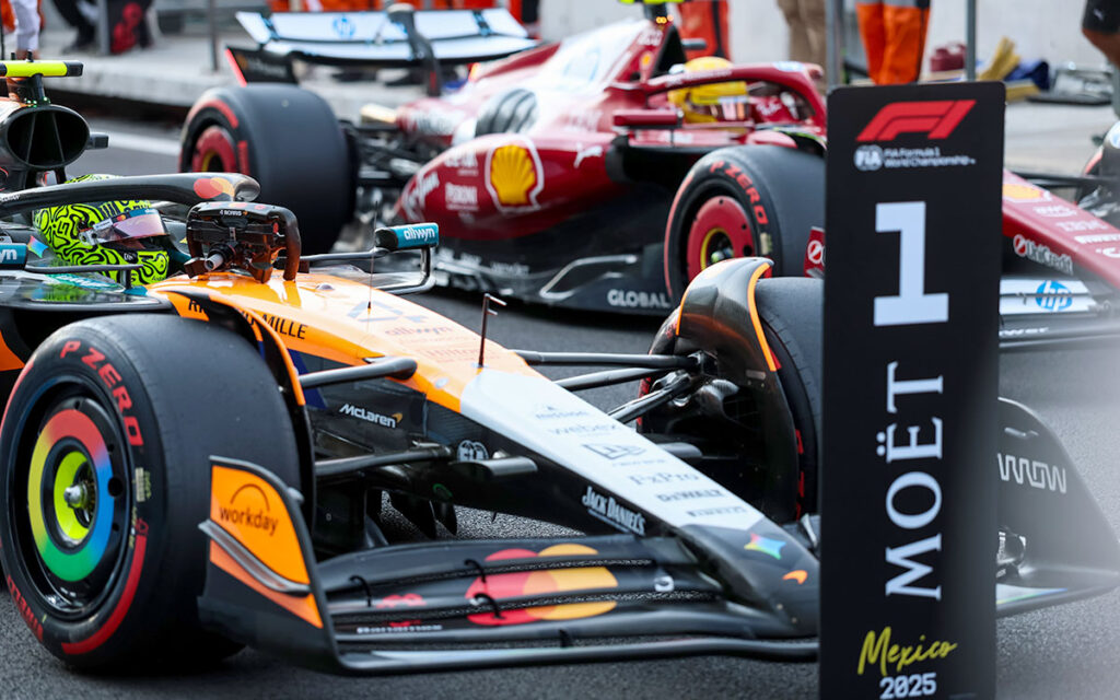 ノリス圧倒ポール、王座争いのライバル不発 ― 角田は健闘もQ3に0.012秒及ばず / F1メキシコGP 2025《予選》結果と詳報