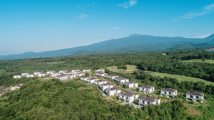済州キリンビラリゾートの全景