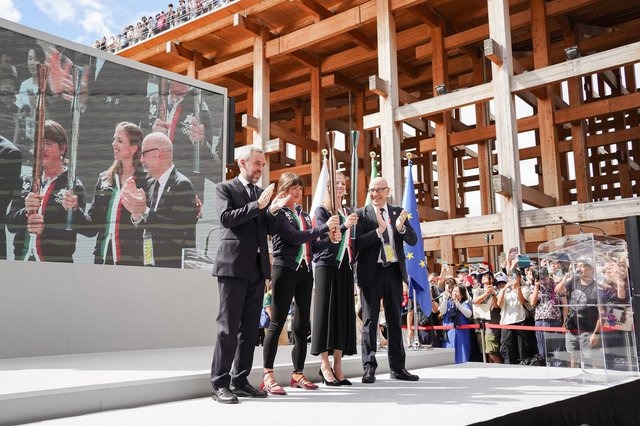 2025年大阪・関西万博：万博閉幕のイタリアパビリオン、来年のミラノ・コルティナ冬季五輪を見据える | General Commissioner’s Office of Italy for Expo 2025 Osakaのプレスリリース