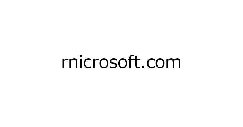 老眼の人を狙い撃ち？ 「microsoft」ならぬ「rnicrosoft」からの詐欺メールが話題に