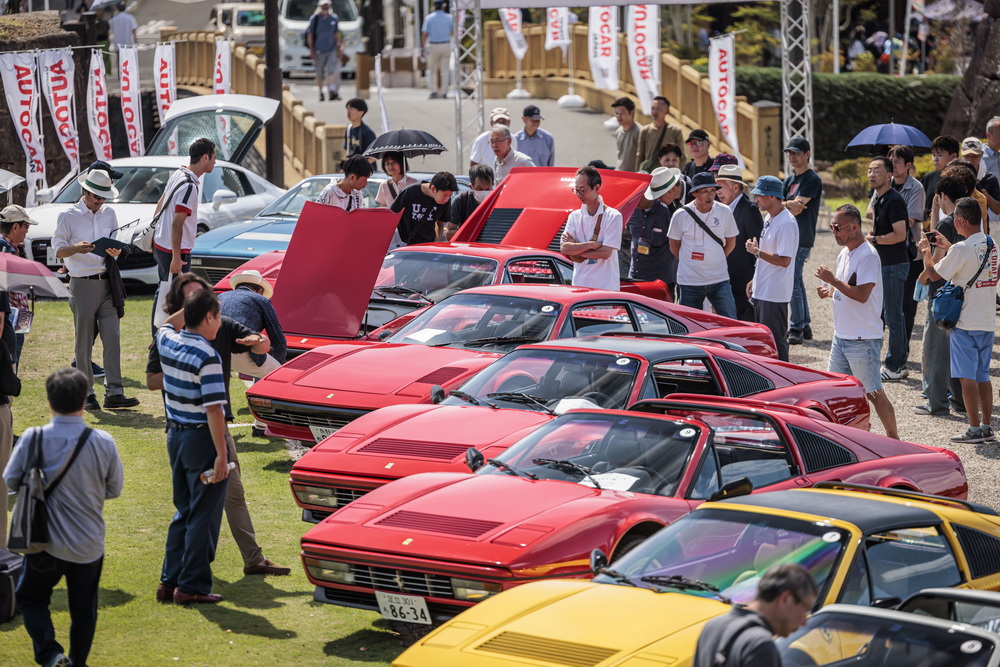 9月28日にスーパーカー・コレクション2025 in甲府城が初開催された。