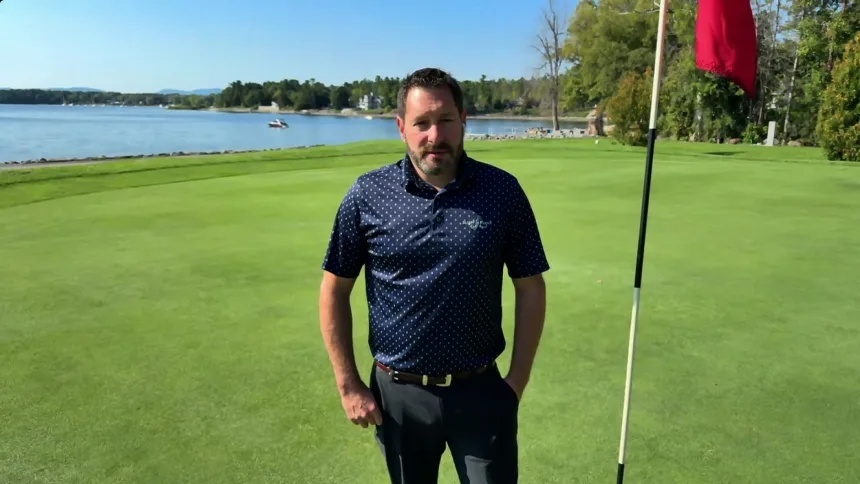 米ブラフポイント・ゴルフリゾートのオーナー、ポール・デイム氏/CNN