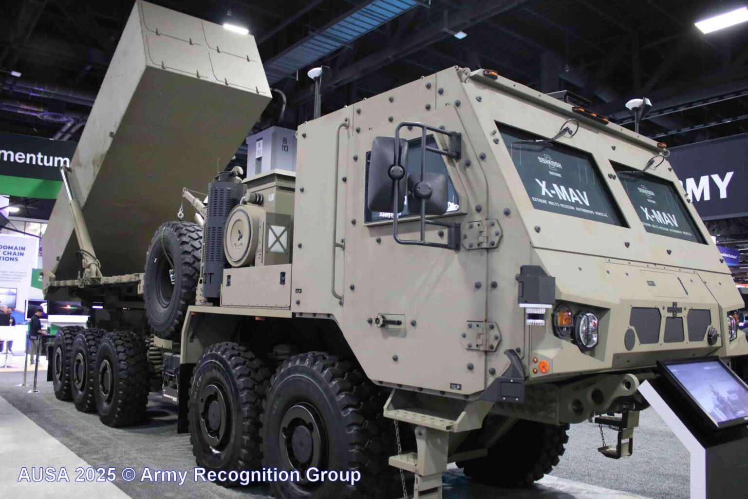 AUSA 2025: オシュコシュ X-MAV モバイル トマホーク発射装置がウクライナの将来の選択肢を浮き彫りにする
