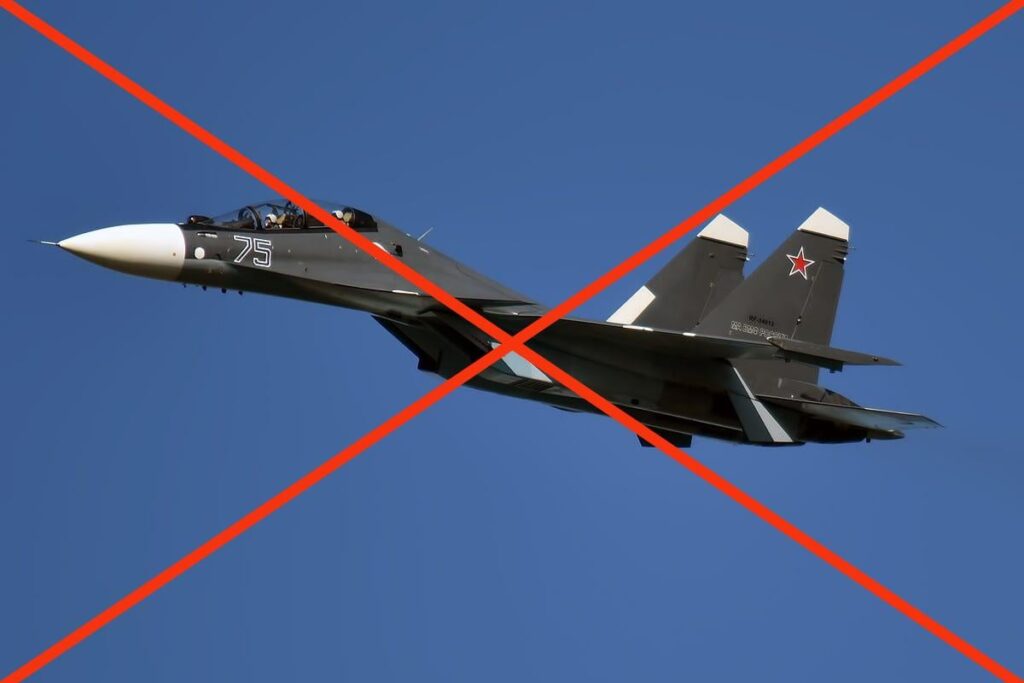 ロシアの防空部隊はウクライナの無人機を標的として自国のSu-30SMを撃墜したと伝えられている
