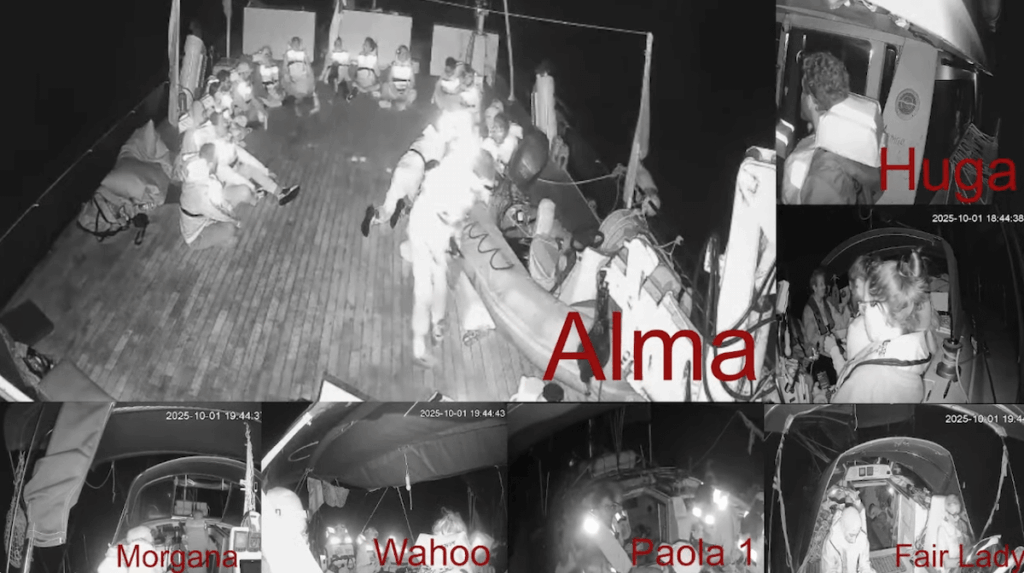 グローバルなSUMUD FLOTILLAボートのイスラエルのアプローチが進行中です