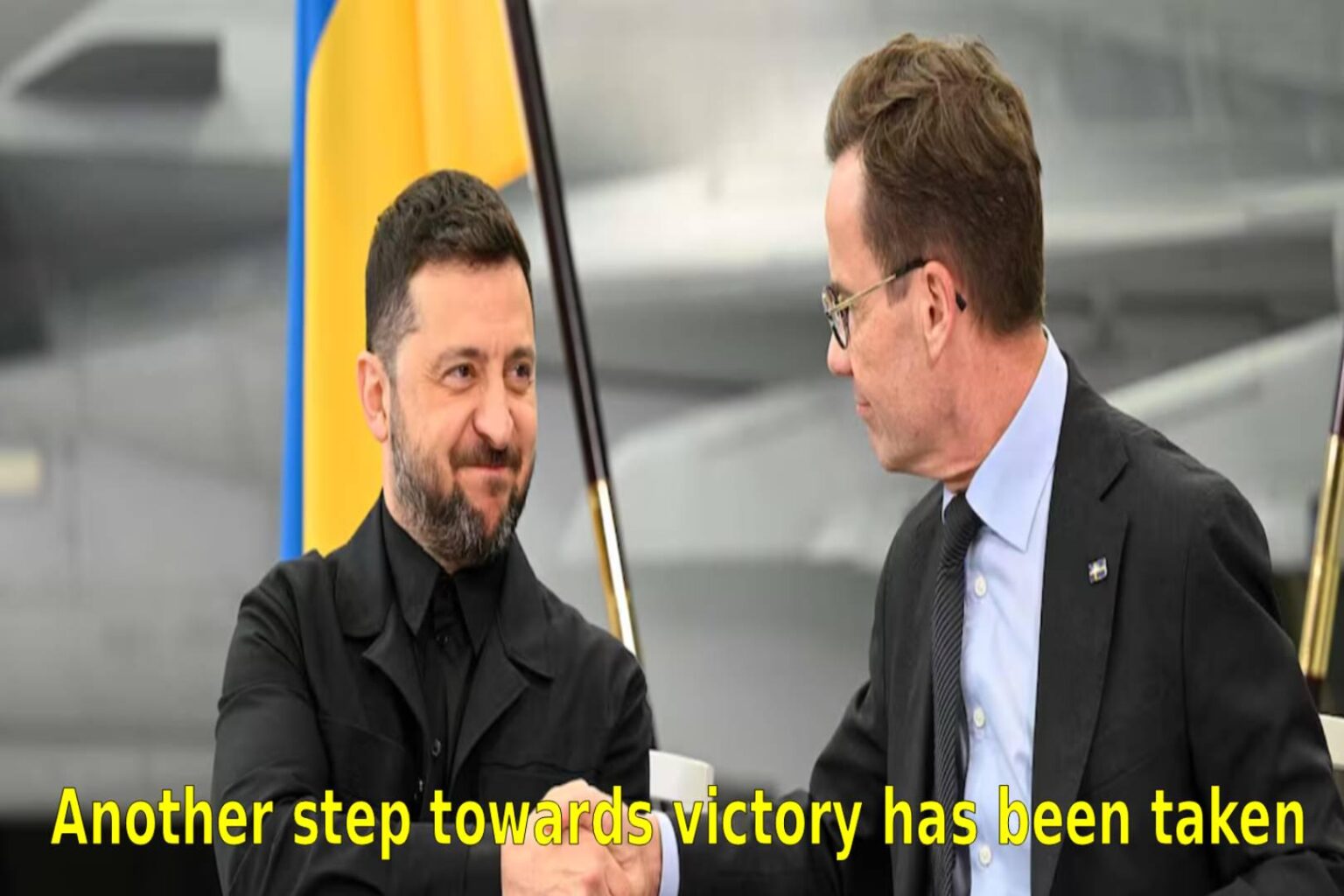 ウクライナとスウェーデンはJASグリペンE戦闘機購入の意向書に署名した。この措置により、ウクライナの空域が強化され、ロシアの侵略に効果的に対抗できるようになり、ヨーロッパの安定が確保されることになる。