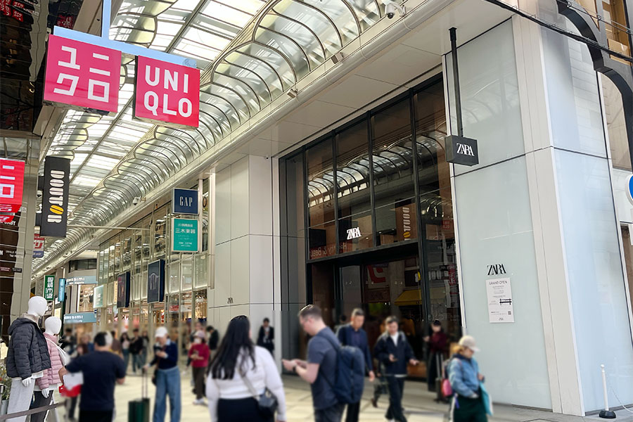大阪にＺＡＲＡが急増……心斎橋に立て続け２店舗、「メンズ専門店」２０２５年内オープンへ | Lmaga.jp