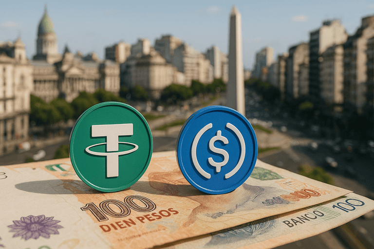 アルゼンチン国民、ペソからUSDC・USDTへ逃避：中間選挙が引き金に - Crypto Trillion