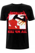METALLICA バンドTシャツ ユニセックス : KILL 'EM ALL TRACKS (BACK PRINT)