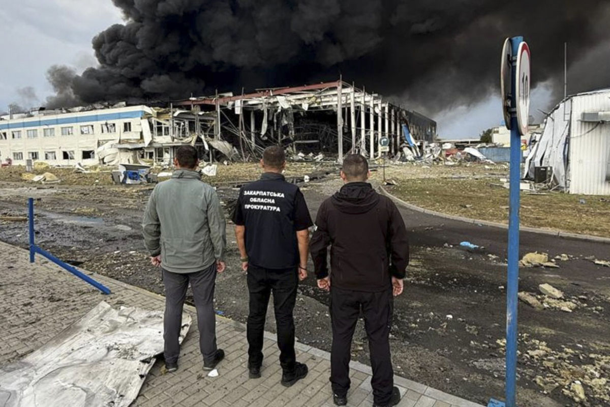 ロイター通信によると、2025年8月にザカルパッチャ州ムカチェヴォの米国企業を標的としたロシアのミサイル攻撃で15人が負傷した