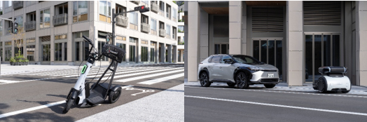 Woven Cityのモビリティ。 画像出典：ニュースリリース