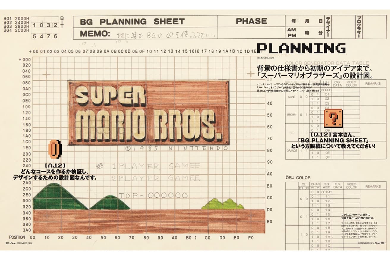 スーパーマリオブラザーズ40周年を記念して、雑誌「Casa BRUTUS」による『スーパーマリオブラザーズとデザイン』が発売開始_004
