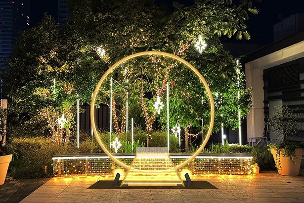 10周年を記念したフォトスポット 