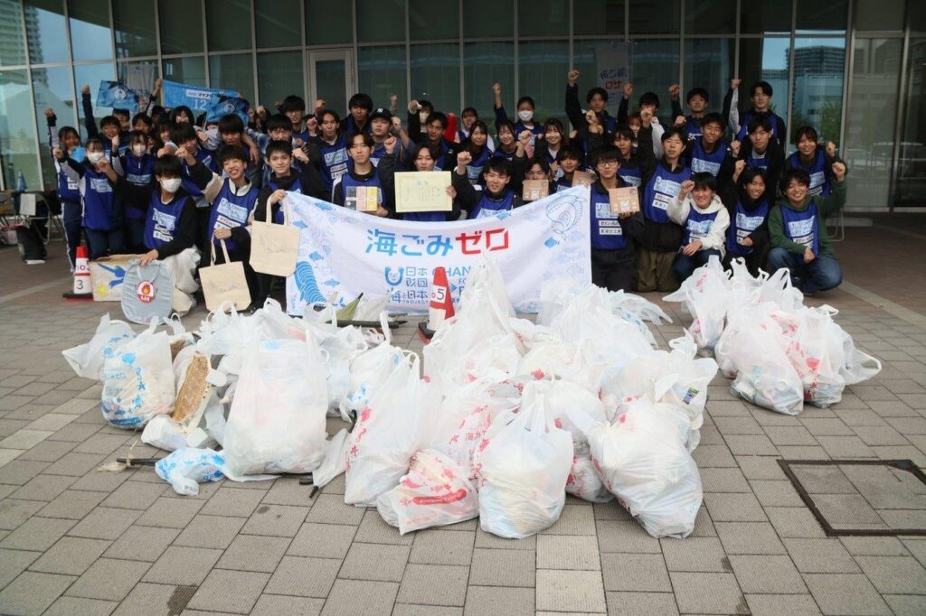 『スポGOMI甲子園2025 宮城県大会』を開催　仙台第一高校「茶畑ビッグ侍」チームが激闘を制して三連覇！　当日は参加者全51人で、52kgのごみを収集！ | 一般財団法人日本財団スポGOMI連盟のプレスリリース