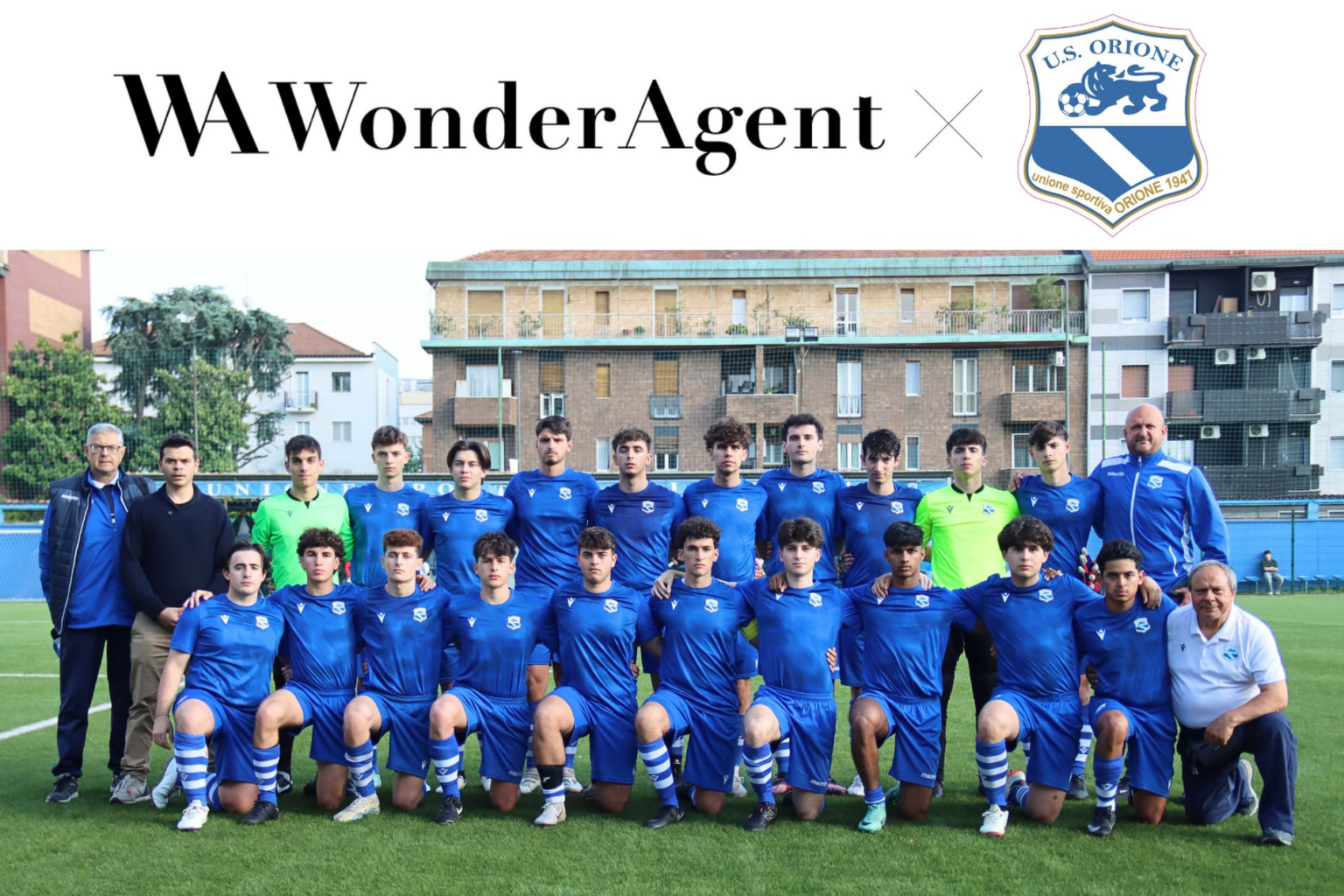 WonderAgent、イタリアのサッカークラブ「US Orione ASD」とメディアパートナー締結 | 株式会社Wonderlaboのプレスリリース