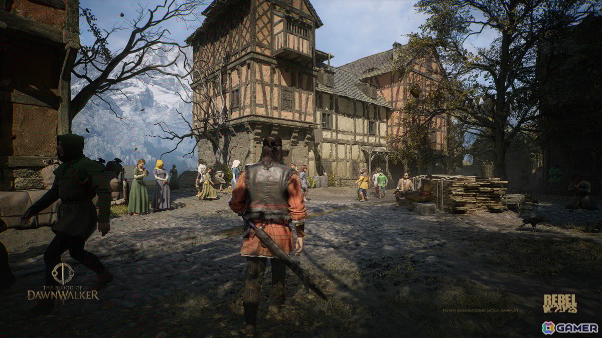 14世紀ヨーロッパを舞台に昼は人間、夜は吸血鬼として生きるダークファンタジーアクションRPG「The Blood of Dawnwalker」が発表！の画像