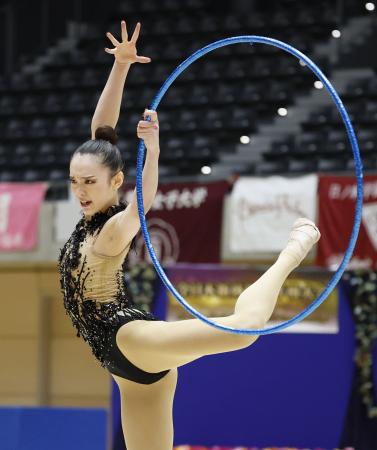 喜田未来乃が個人総合前半首位 全日本新体操が開幕、群馬・高崎 | 全国のニュース | 福井新聞ONLINE
