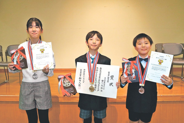 最高賞に安川さん（片山学園初等科６）、ナシの品質 ＡＩで判断　富山県小学生プログラミング大会