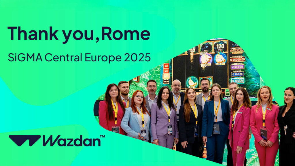 WazdanはSiGMA Central Europe 2025でオンラインポートフォリオを発表し、戦略的パートナーと会合しました | Yogonet Brazil